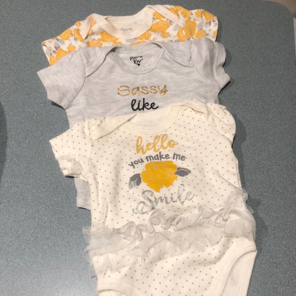 **5 for $16 Deal**Princess Rose Onesie Bundle